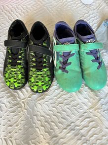 Great condition Football boots, 1 Astro 1 moulded studs. Children size 12.