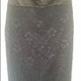River Island black lace High waist midi skirt size UK8 EU36 Postage included Image 4