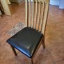 Solid Oak Chair: Excellent Condition Image 3