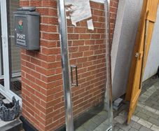 Shower door