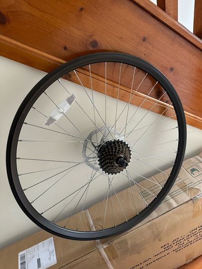 Brand new Disc Mountain bike back wheel 27.5"