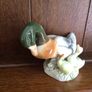 Vintage Duck Ornament W ducklings Image 3