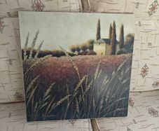 Tuscan Fields II" by artist James Wiens - Print