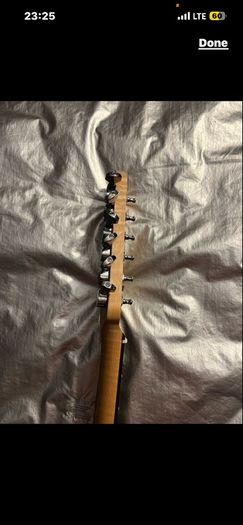 Fender Stratocaster squier mustang Neck fretboard with tuners machine heads electric guitar parts accessories