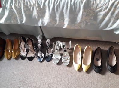 Heels and other shoes