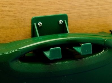 Green Wall Bracket for First Aid Box/ Kits