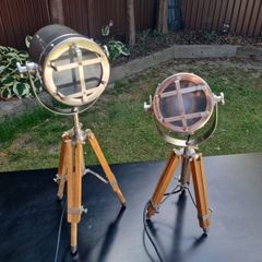 table lamps, Industrial / Nautical style