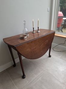 Antique Irish Georgian Drop Leaf Table