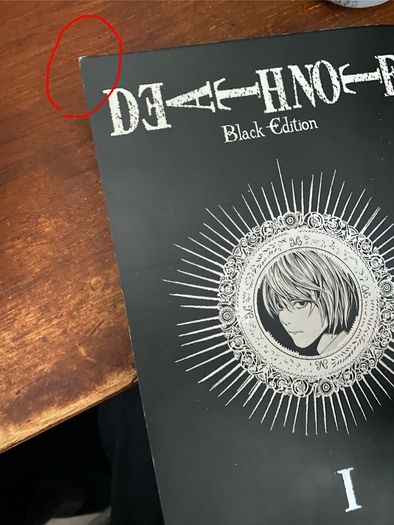Death note black edition volume 1-4 english manga