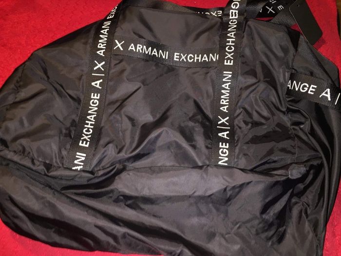 Armani exchange men's duffel bag
