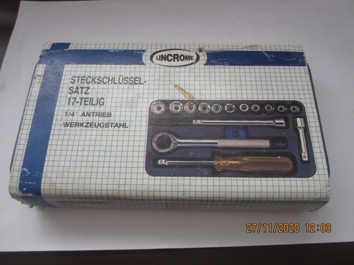 Ratchet Socket & Screwbit Set