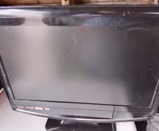TV and dvd player and cds