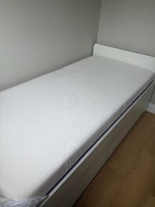 Guest bed with under bed and storage