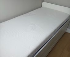 Guest bed with under bed and storage