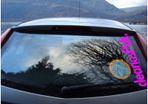 clean as f. car sticker large jdm euro