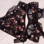Fantasie Kimberley - Underwired Side Support Bra 30F and Briefs XS - Black Floral - BNWT RRP 58 Image 9