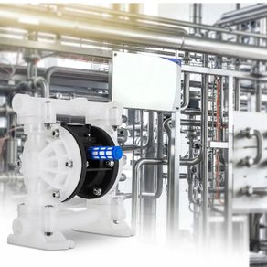 Air-operated Double Diaphragm Pump 7GPM 100PSI Polypropylene Diaphragm Water Pump with 1.3 cm Inlet & Outlet Ports Air Pump Diaphragm 6900.7 cm