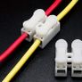 20 pcs Connectors Terminal Block Wire Splice Push Cable Push-In 2 Pin, No Electricity Needed, Flame-Retardant Cable Splice Connectors for LED Lights Free inspection Image 4