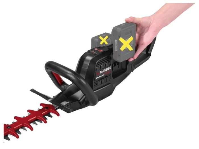 NEW 2026 Model Parkside 40V Performance Cordless Brushless Hedge Trimmer. Garden Maintenance DIY Projects Summer Sale Now On.