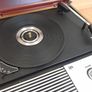 TELLUX TLP4/BSR portable record player. 3 Speed Turntable, 33, 45, 78 RPM. Vintage 1970's. Antique. Vinyl. 70's. Turntable. Image 4