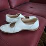 Dasha Women's white genuine Leather Ballet New Image 3
