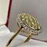 Gold Yellow Gold SGL Certified Natural Yellow Diamond Image 2