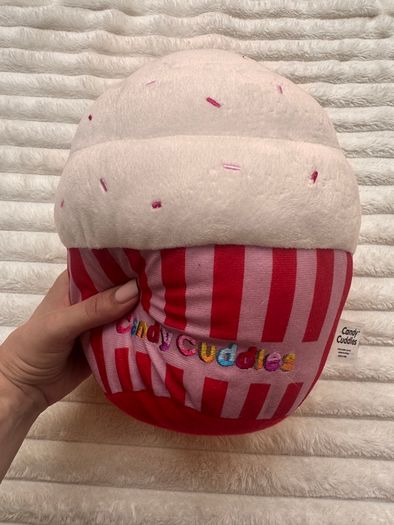 Candy Cuddles Cupcake/Ice Cream Plush approx. 27. Used Please see photos