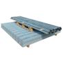 2D Garden Fence Panels & Posts 2008x830 mm 16 m Silver Image 3