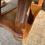 Solid maghoney 2 tier coffee table. Heavy piece Image 7