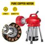 250W Auger Pipe Drain Cleaning Machine Electric Drain Cleaner 20-125MM Tube Unblocker Toilet Sewer Dredger Set Image 4