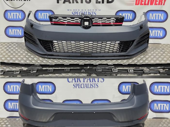 Body Kit Rear and Front bumper for VW Golf MK 7 to MK 7.5 GTI GTD