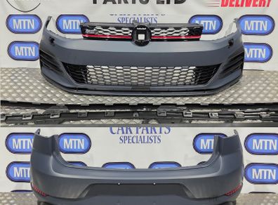 Body Kit Rear and Front bumper for VW Golf MK 7 to MK 7.5 GTI GTD