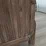 Super King mattress with wooden bed Image 8