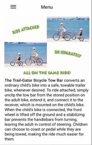 Trail-Gator Bicycle Tow Bar