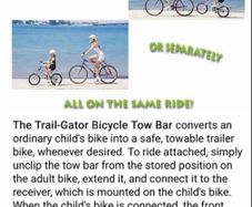 Trail-Gator Bicycle Tow Bar
