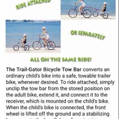 Trail-Gator Bicycle Tow Bar