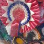 Wall Display Cabinet Dog Rosettes Image 6