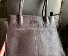 Vintage Osprey London Leather Bag