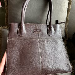 Vintage Osprey London Leather Bag
