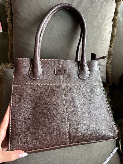 Vintage Osprey London Leather Bag