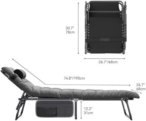 Sun Lounger Set of 2