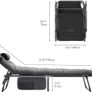 Sun Lounger Set of 2 Image 3