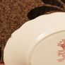Antique Mason's Patent Ironstone  oval plate flowers baskets & birds pattern Image 3