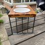 dog bowls on stand Image 2