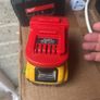 Adapter For DeWalt For Milwaukee DM18SNAP Battery To Snap On Tool Adapter Image 5