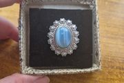 Vintage  Brooch with a stamp