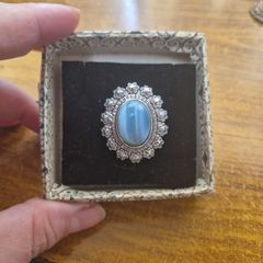 Vintage  Brooch with a stamp