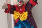 Vintage Clown String Puppet.