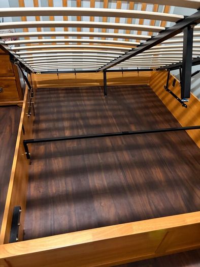 King Size Wooden Ottoman Bed Frame (5x6)