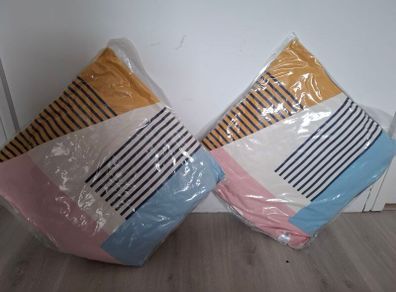 2 new multi Cushions